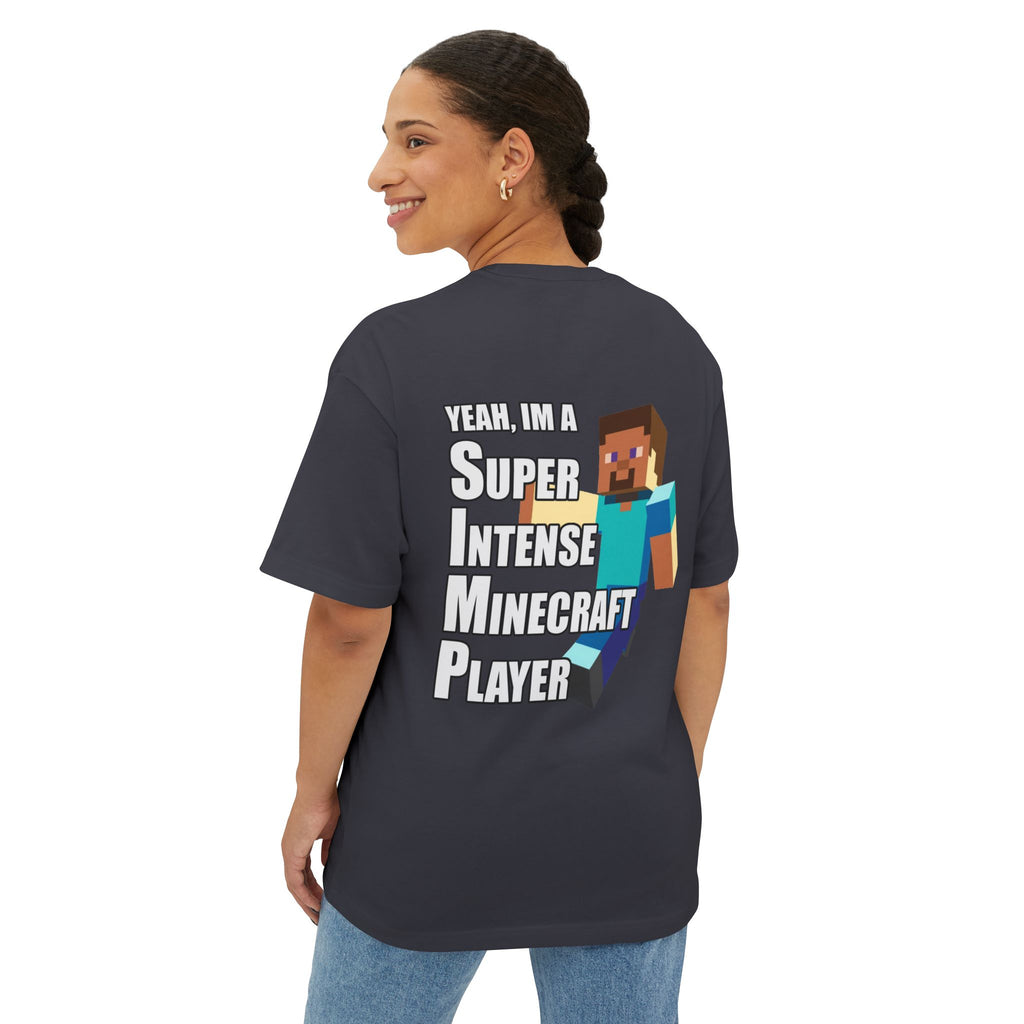 Meme S.I.M.P Super Intense Minecraft Player T-Shirt