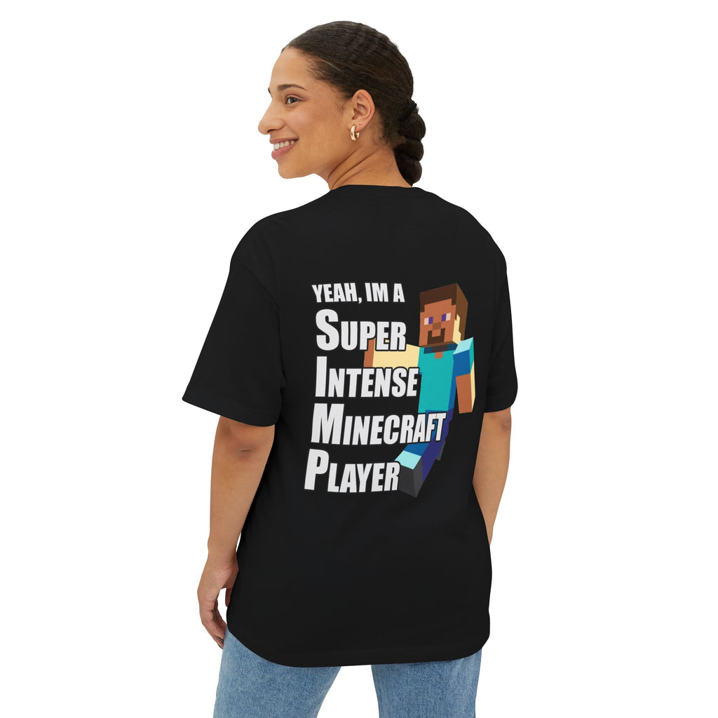 Meme S.I.M.P Super Intense Minecraft Player T-Shirt