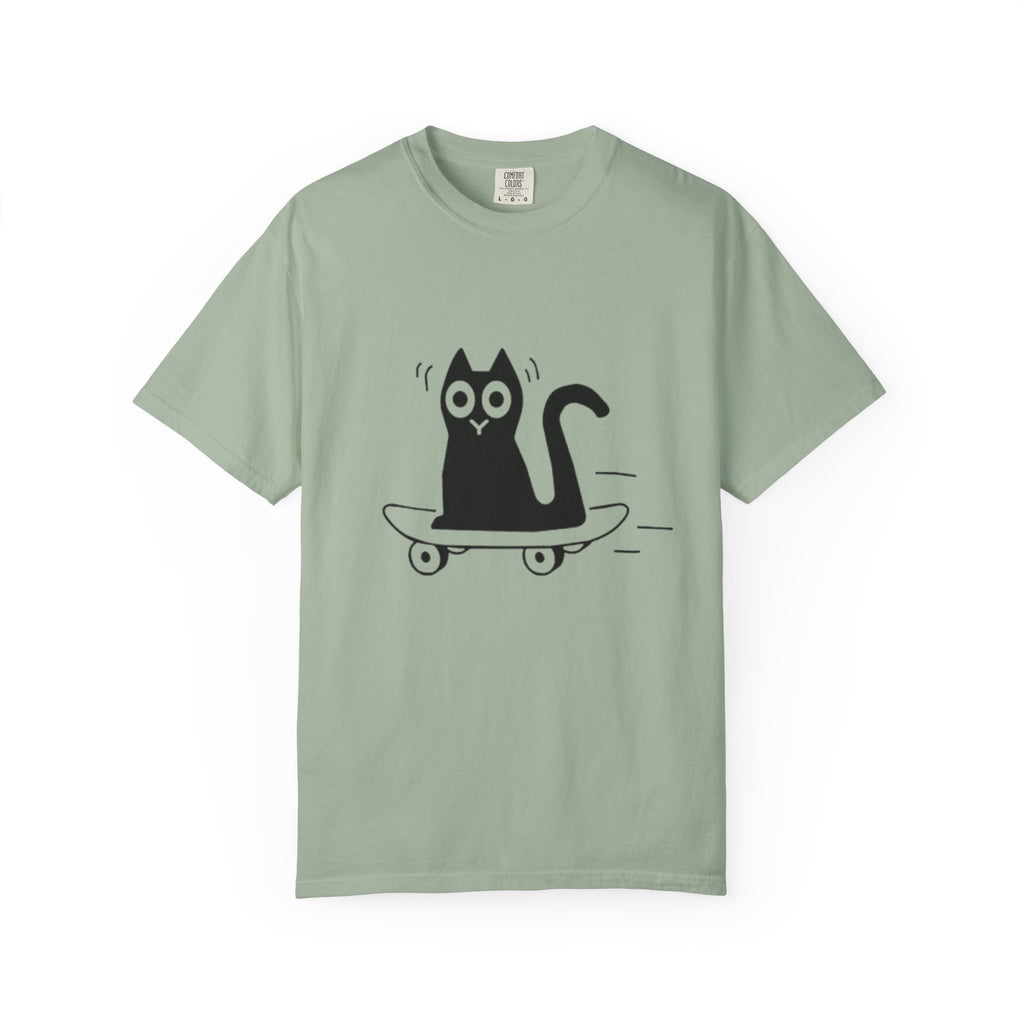 Cat Skateboard T-Shirt