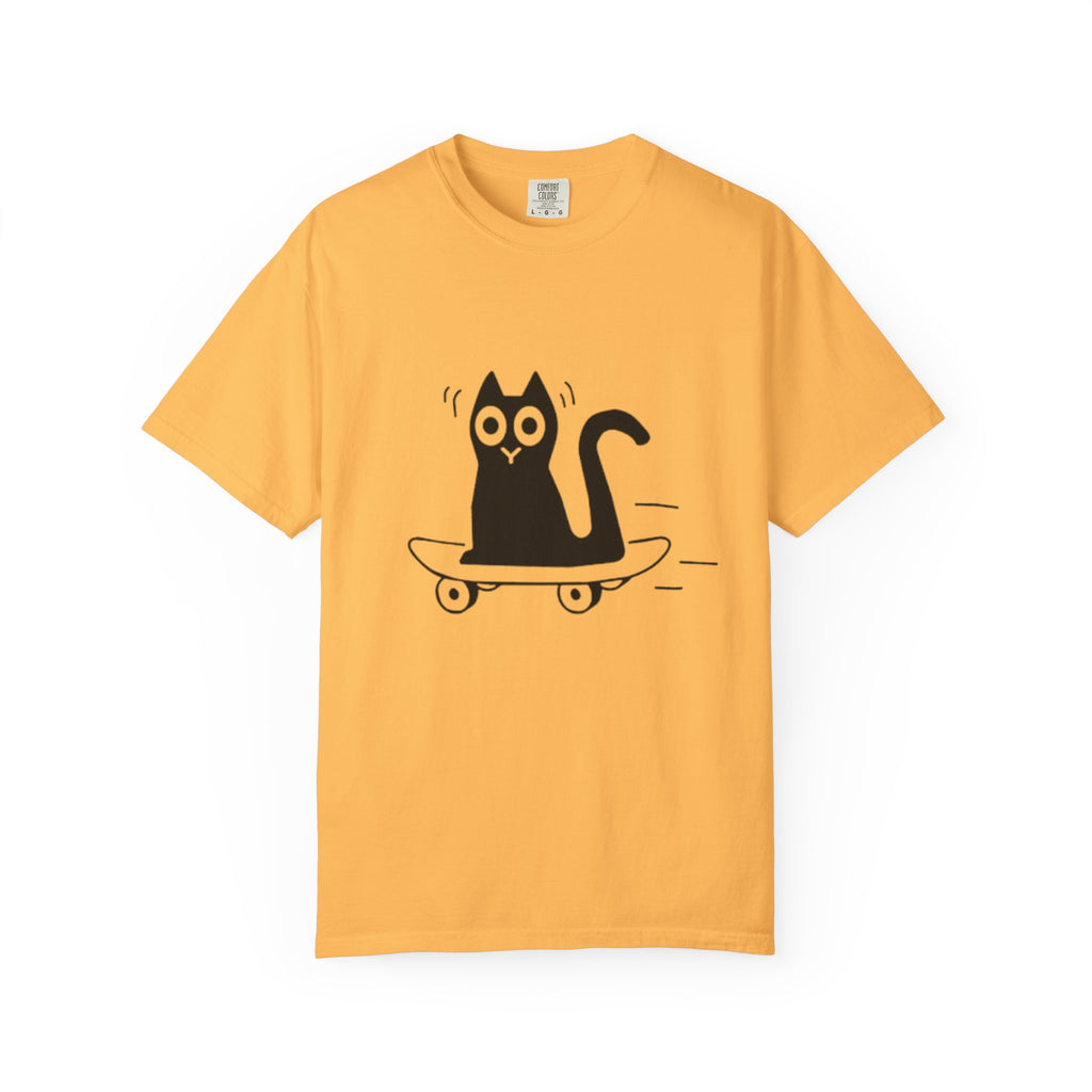 Cat Skateboard T-Shirt