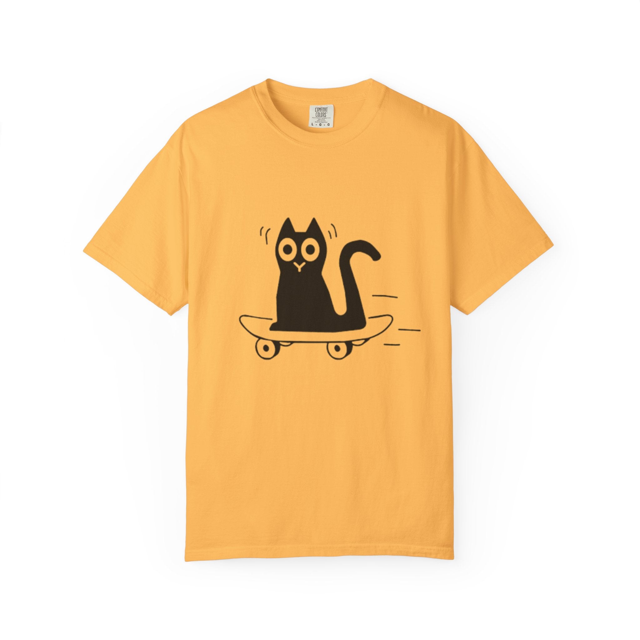 Cat Skateboard T-Shirt