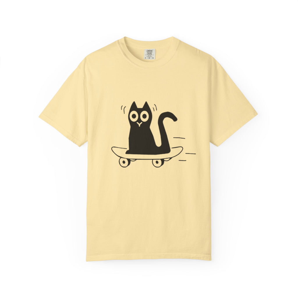 Cat Skateboard T-Shirt