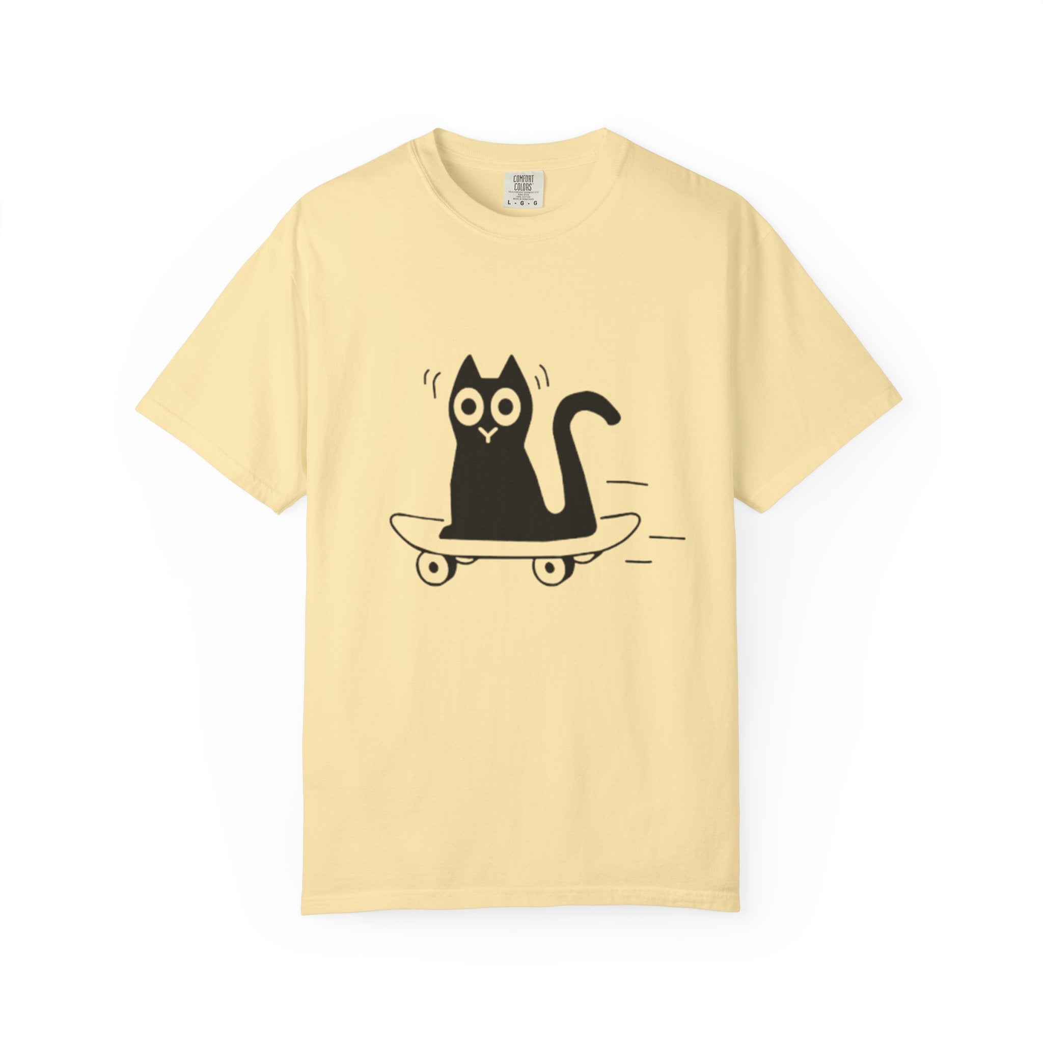Cat Skateboard T-Shirt