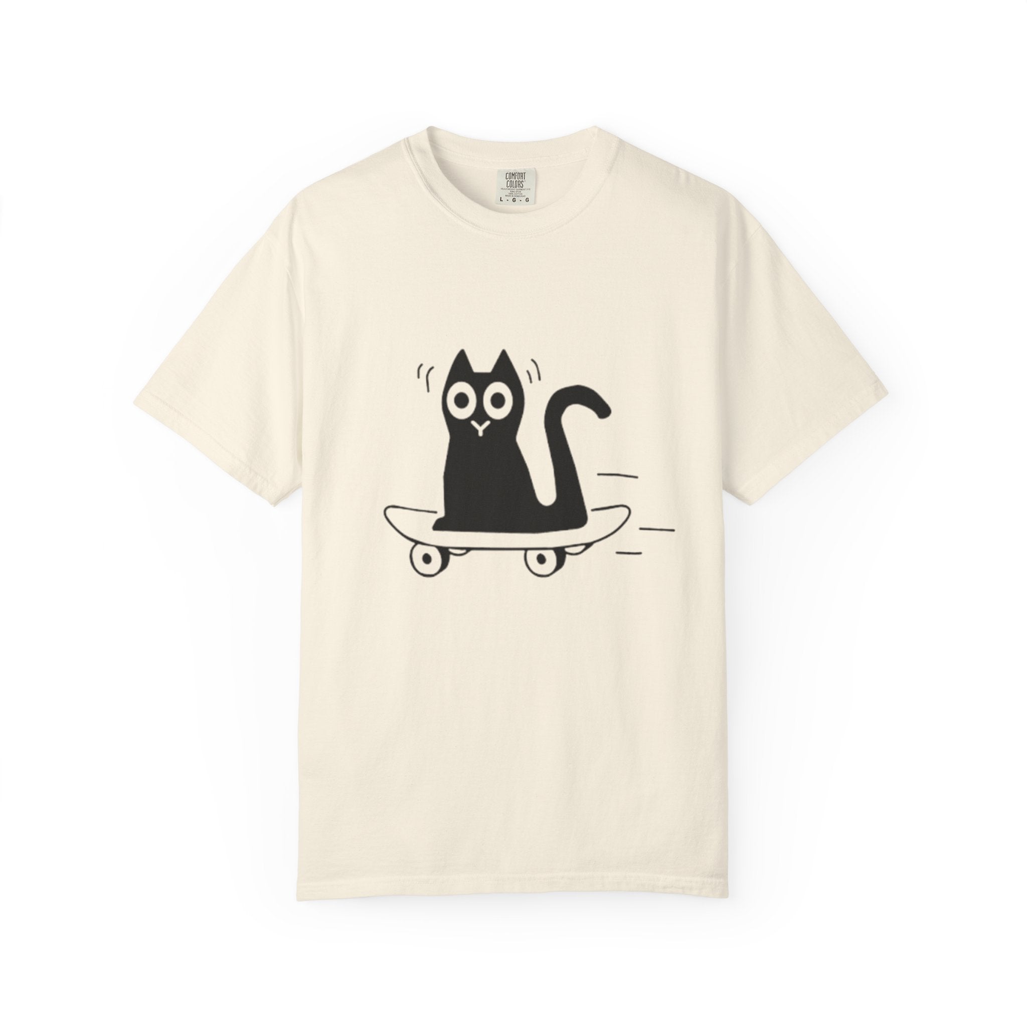 Cat Skateboard T-Shirt