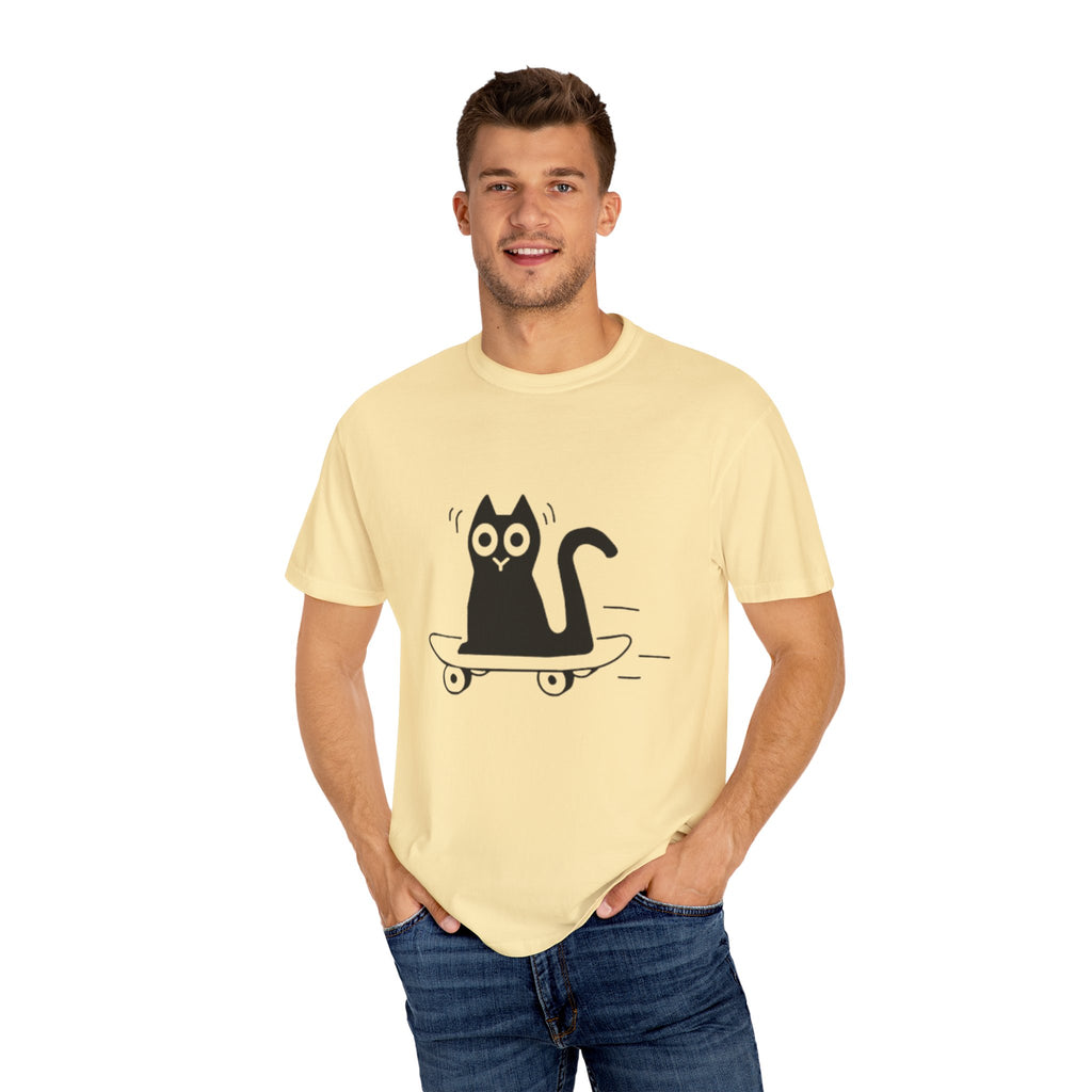 Cat Skateboard T-Shirt