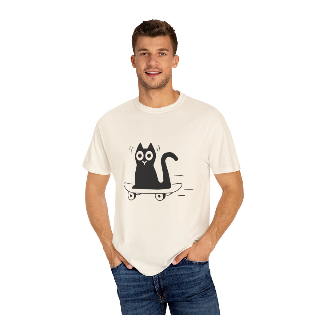 Cat Skateboard T-Shirt