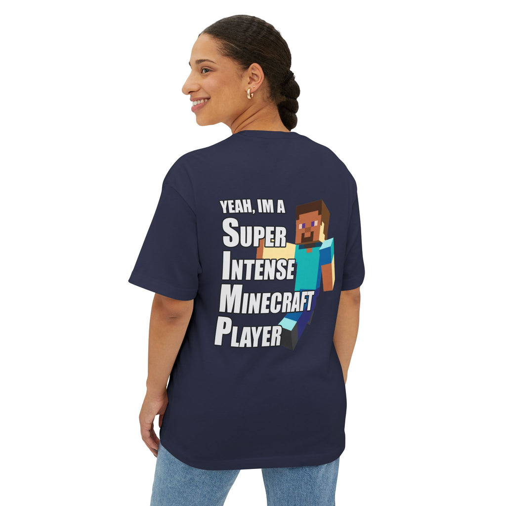 Meme S.I.M.P Super Intense Minecraft Player T-Shirt
