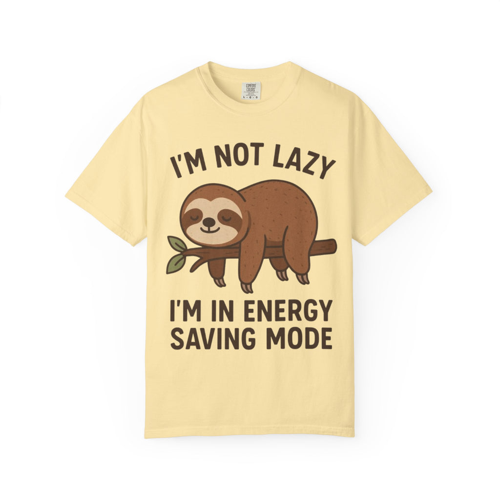 Sloth "I'm Not Lazy" T-Shirt