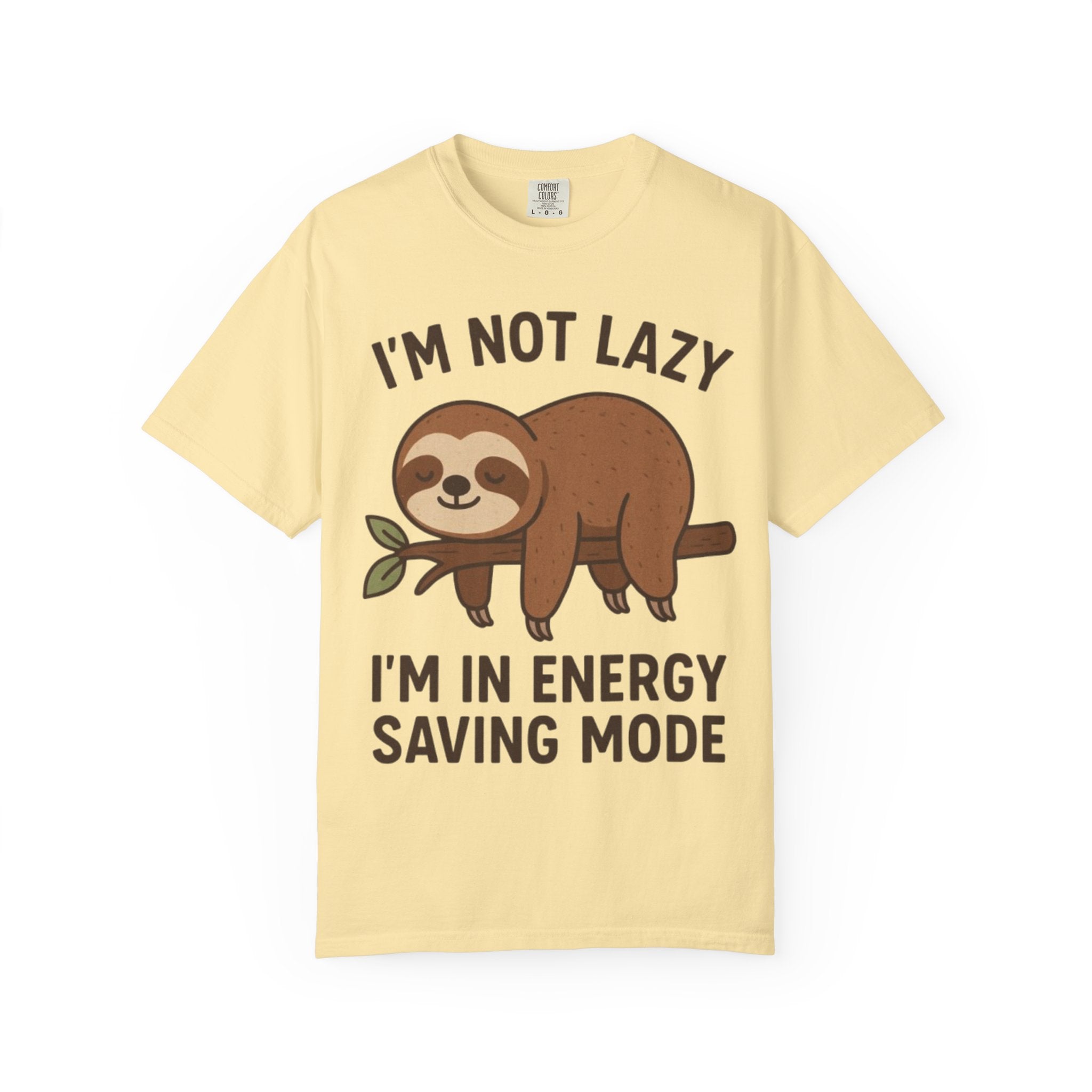 Sloth "I'm Not Lazy" T-Shirt