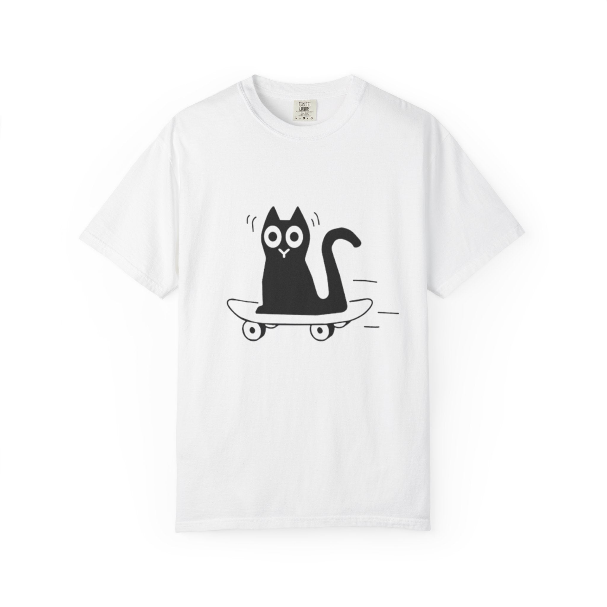 Cat Skateboard T-Shirt